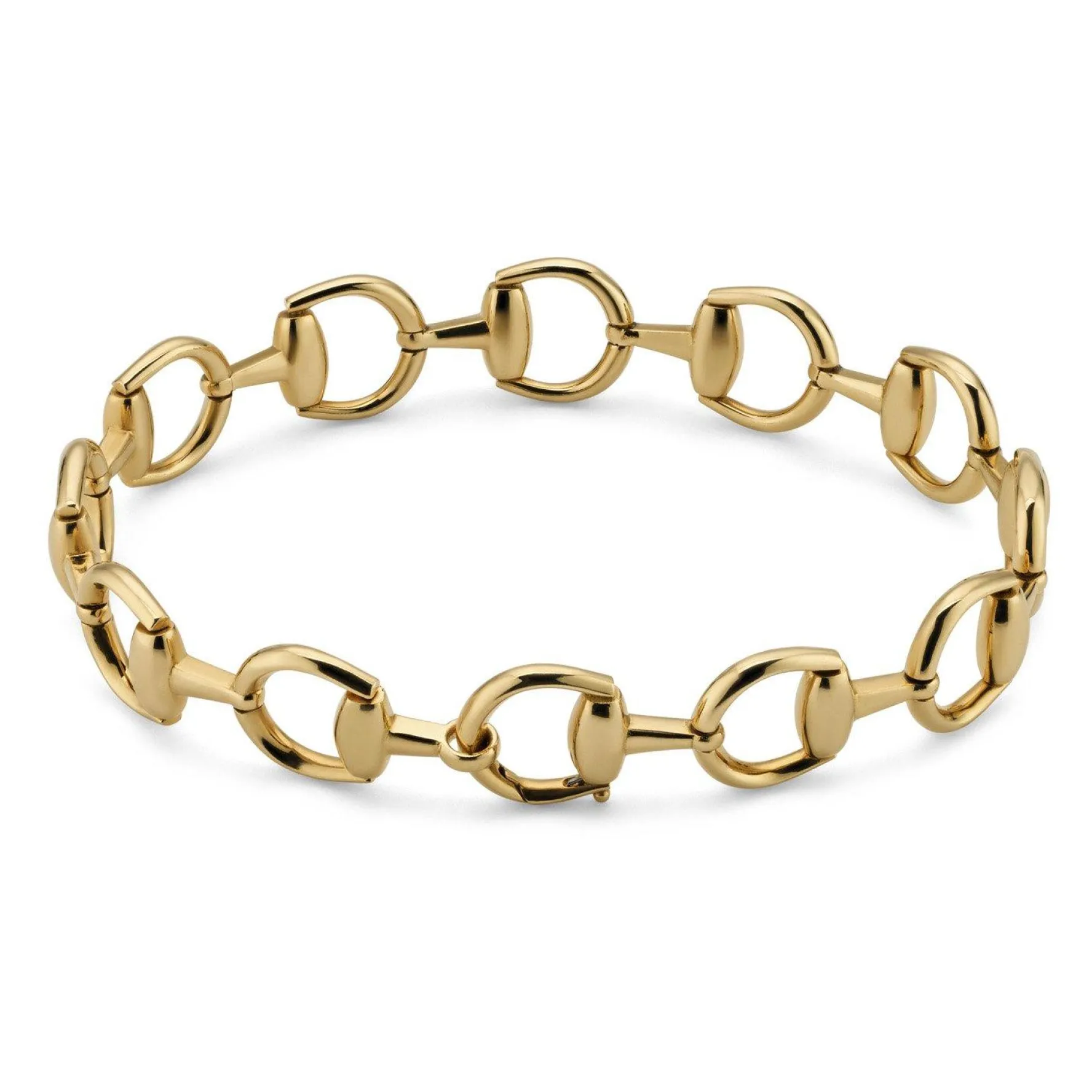 Gucci Horsebit 18ct Yellow Gold Bracelet