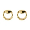 Gucci Horsebit 18ct Yellow Gold Earrings