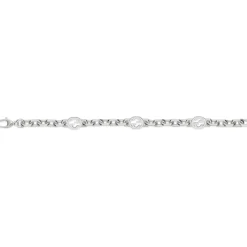 Gucci Interlocking Silver Bracelet