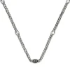 Gucci Interlocking Silver Necklace