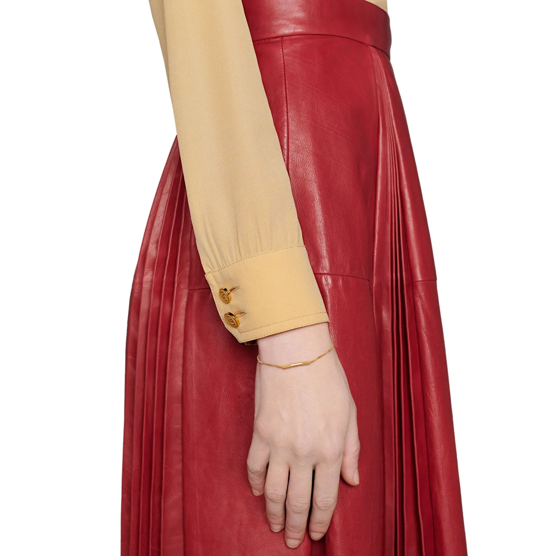 Gucci Link to Love 18ct Yellow Gold Bar Bracelet