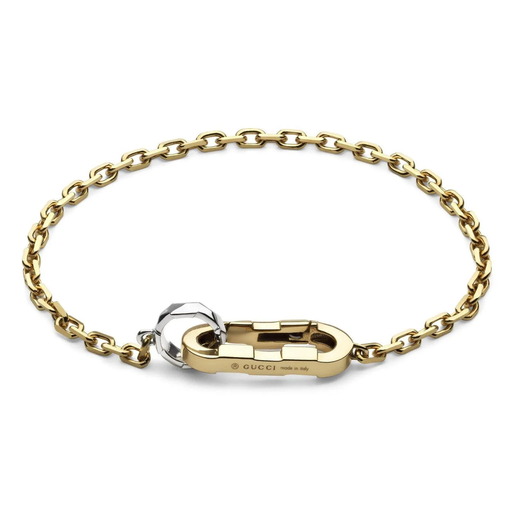 Gucci Link to Love 18ct Yellow and White Gold Bracelet