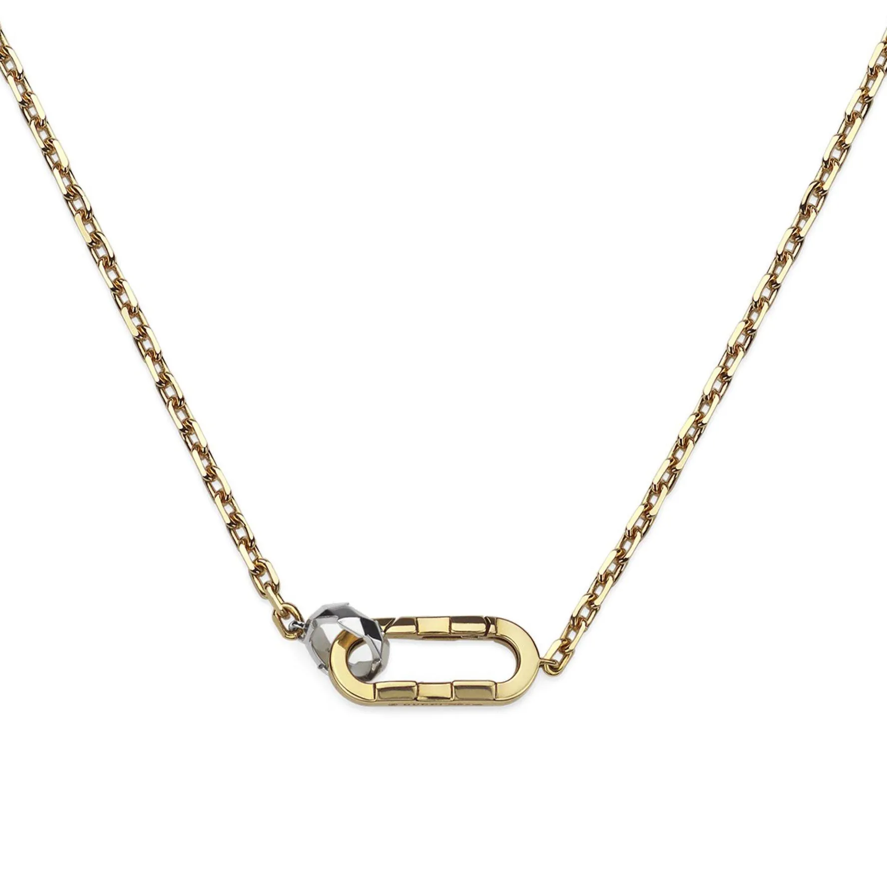 Gucci Link to Love 18ct Yellow Gold and White Gold Necklace