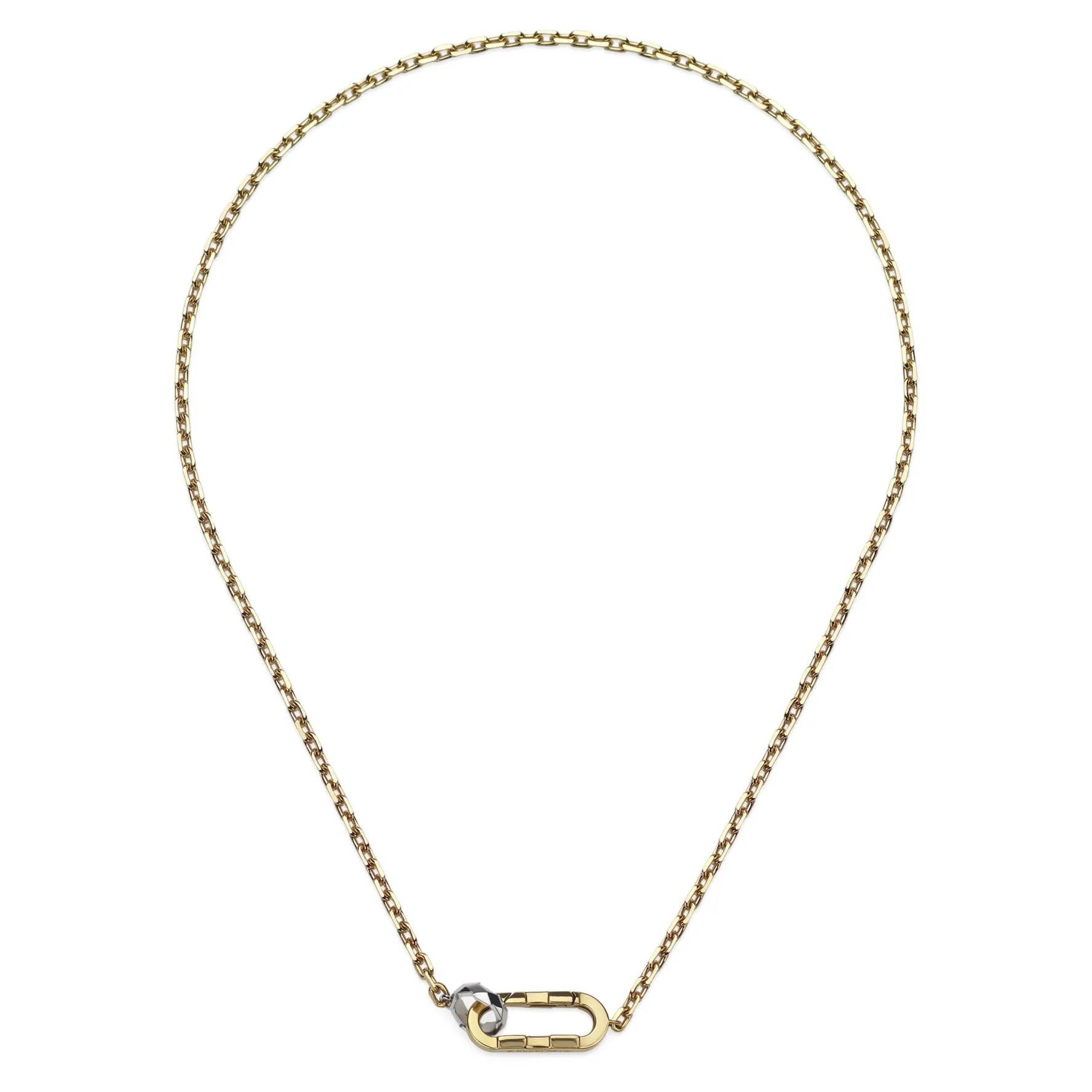 Gucci Link to Love 18ct Yellow Gold and White Gold Necklace