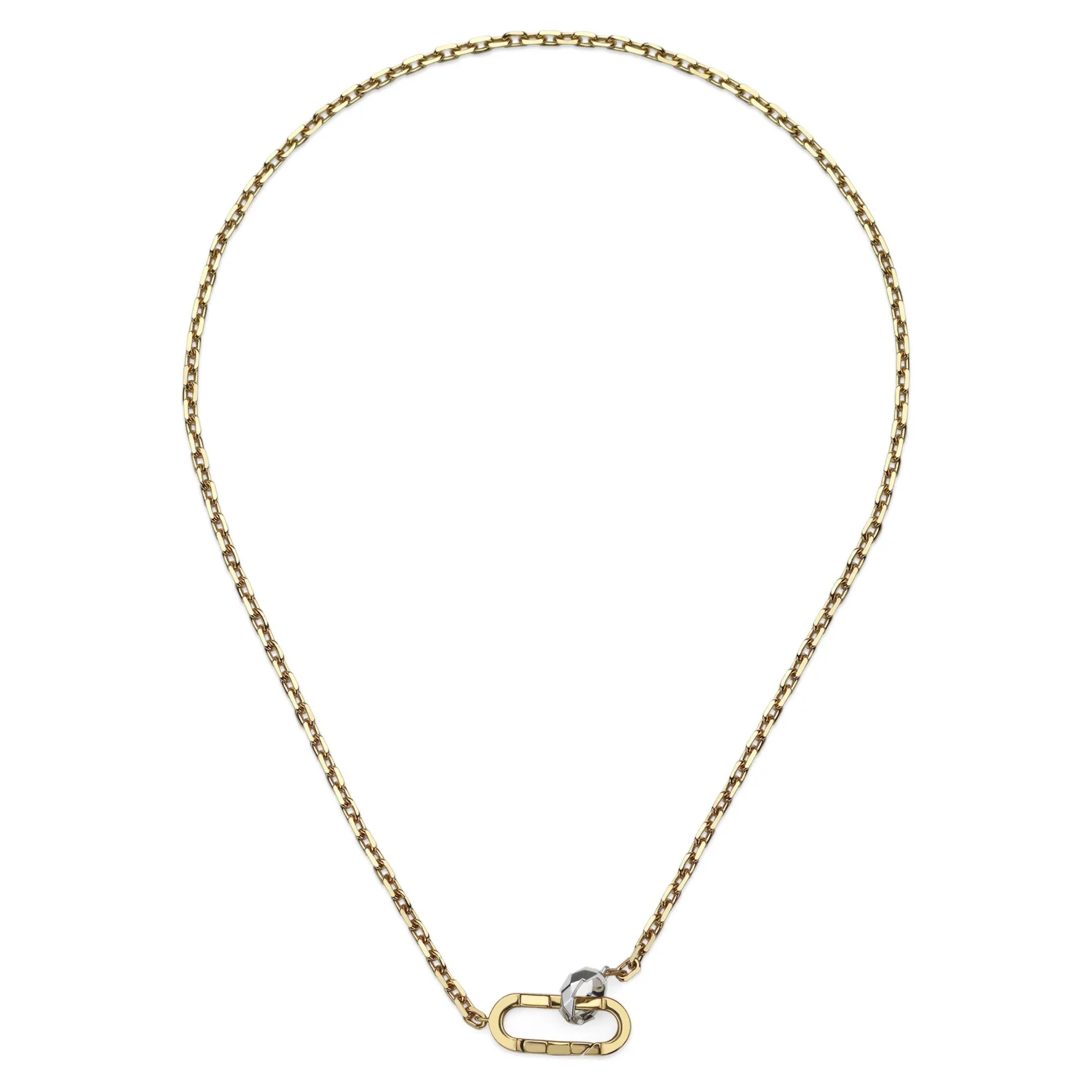 Gucci Link to Love 18ct Yellow Gold and White Gold Necklace