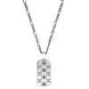 Gucci Signature Bee Silver Pendant
