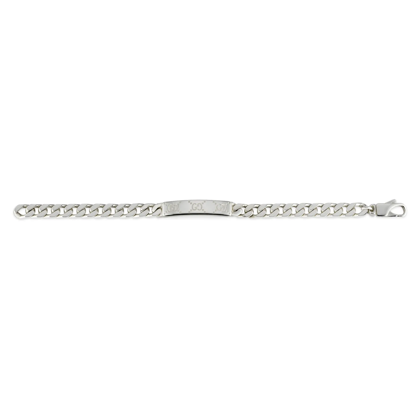 Gucci Signature Silver Bracelet