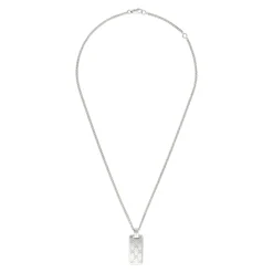 Gucci Signature Silver Necklace