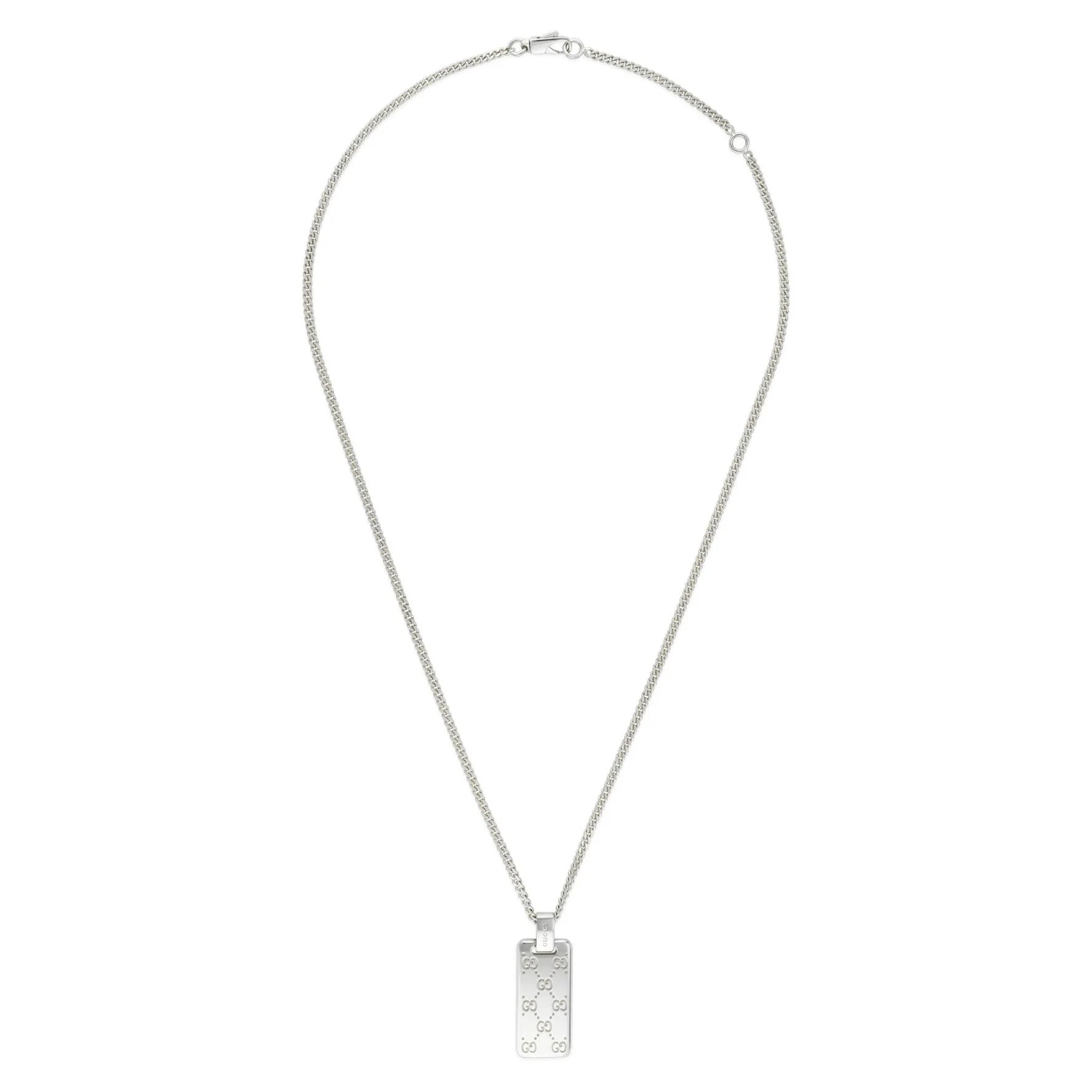 Gucci Signature Silver Necklace