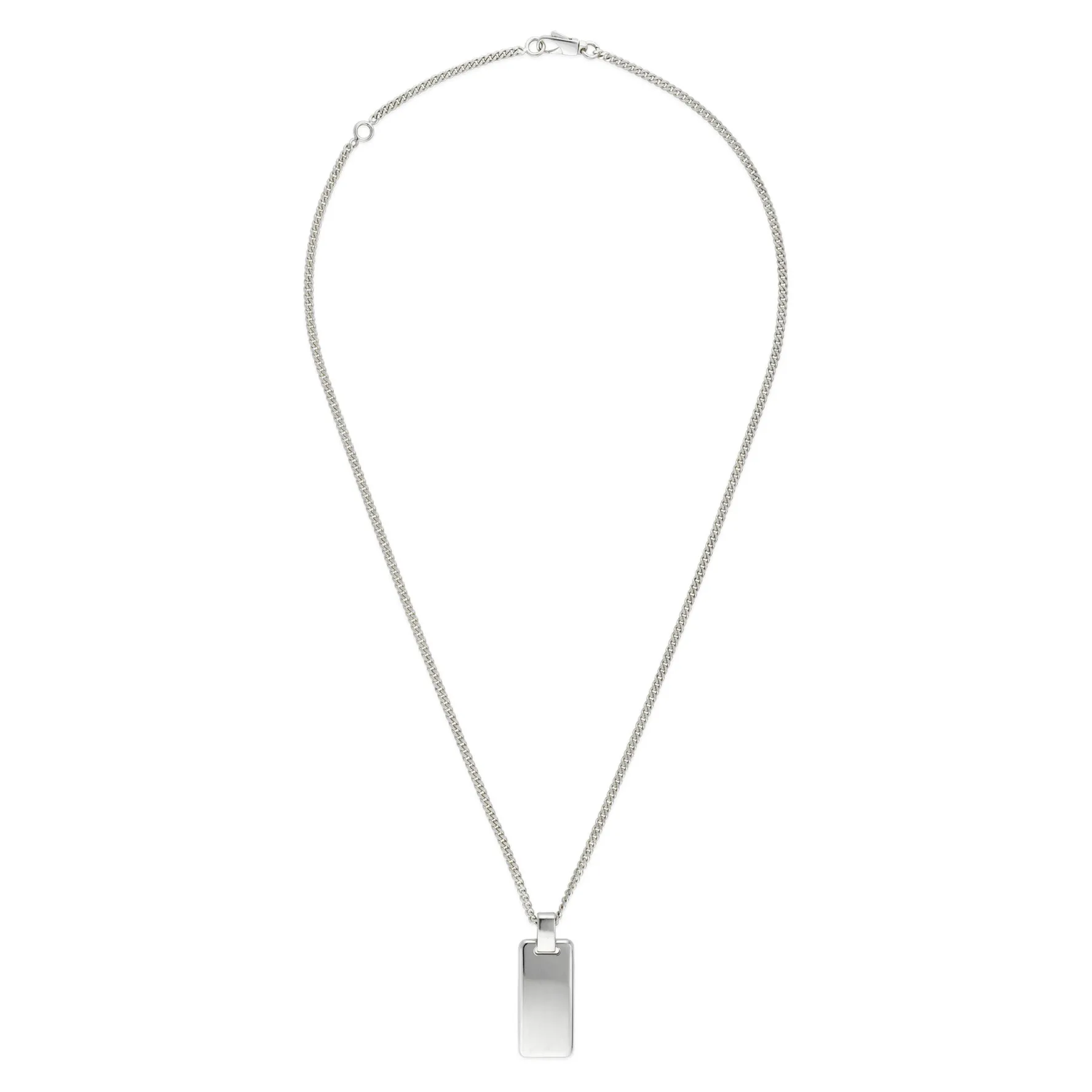 Gucci Signature Silver Necklace