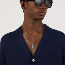 Gucci Silver Aria Tag Pendant
