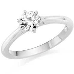 Hearts On Fire Camilla Platinum Diamond Solitaire Ring