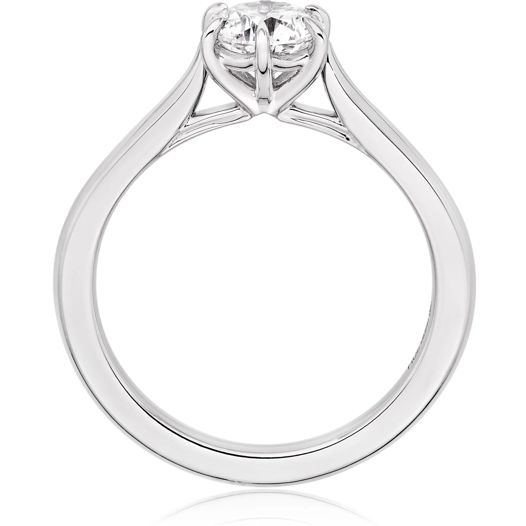 Hearts On Fire Camilla Platinum Diamond Solitaire Ring