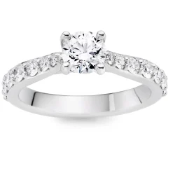 Hearts On Fire Camilla Platinum Diamond Solitaire Ring
