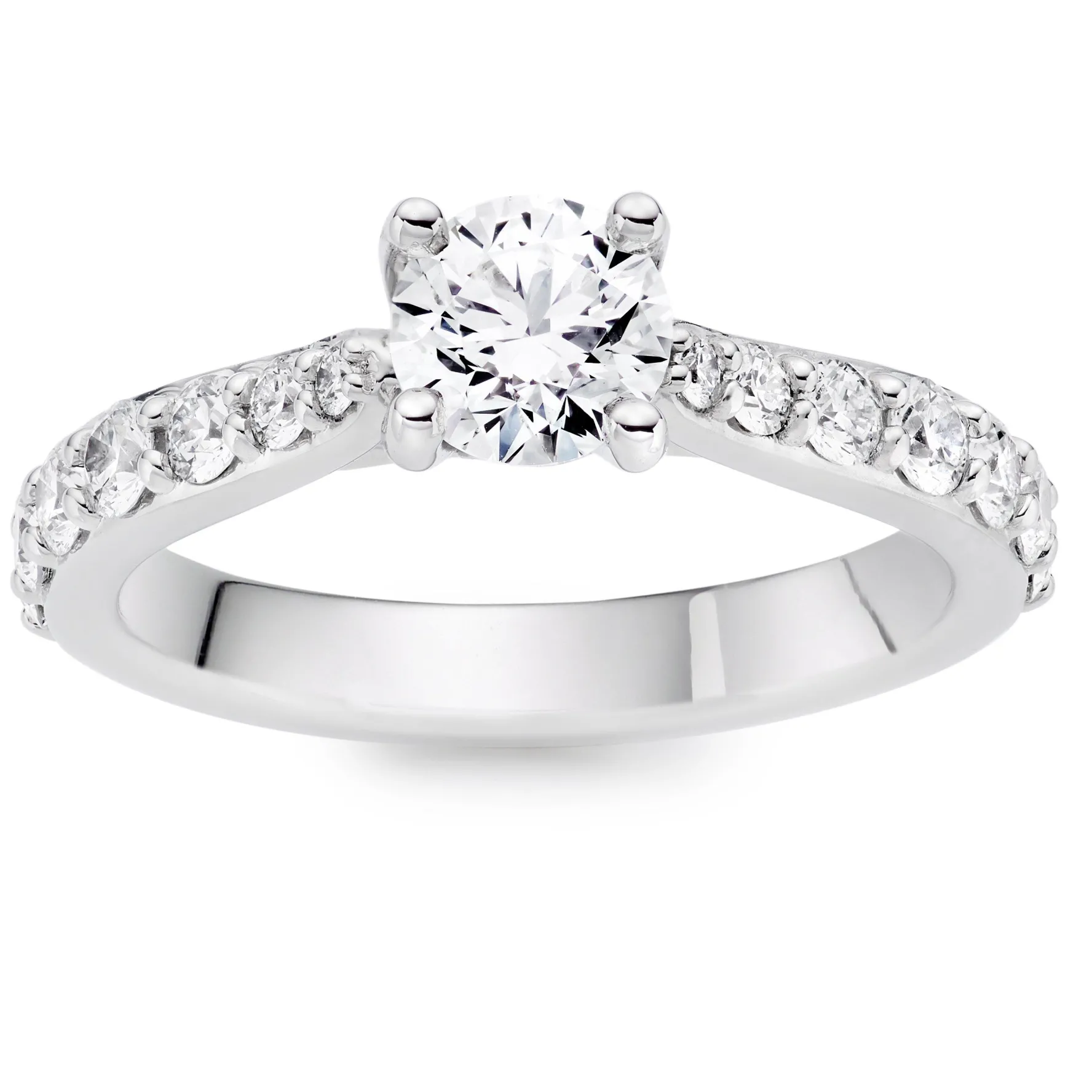 Hearts On Fire Camilla Platinum Diamond Solitaire Ring
