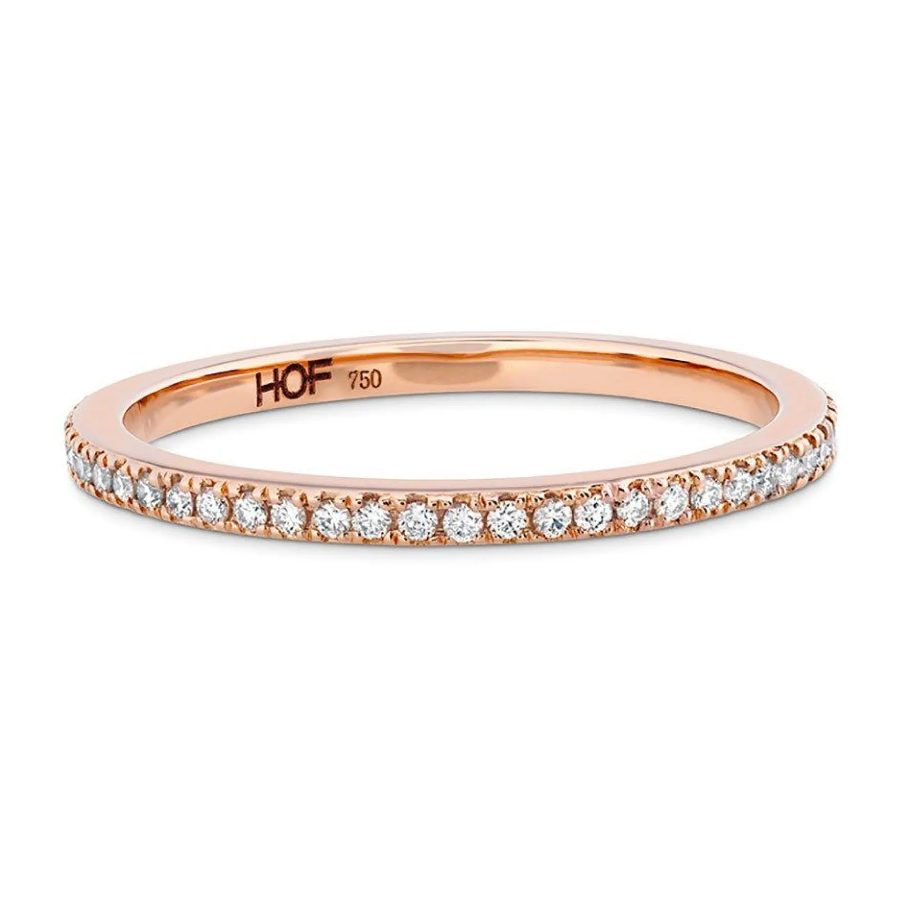 Hearts On Fire 18ct Rose Gold Diamond Eternity Ring