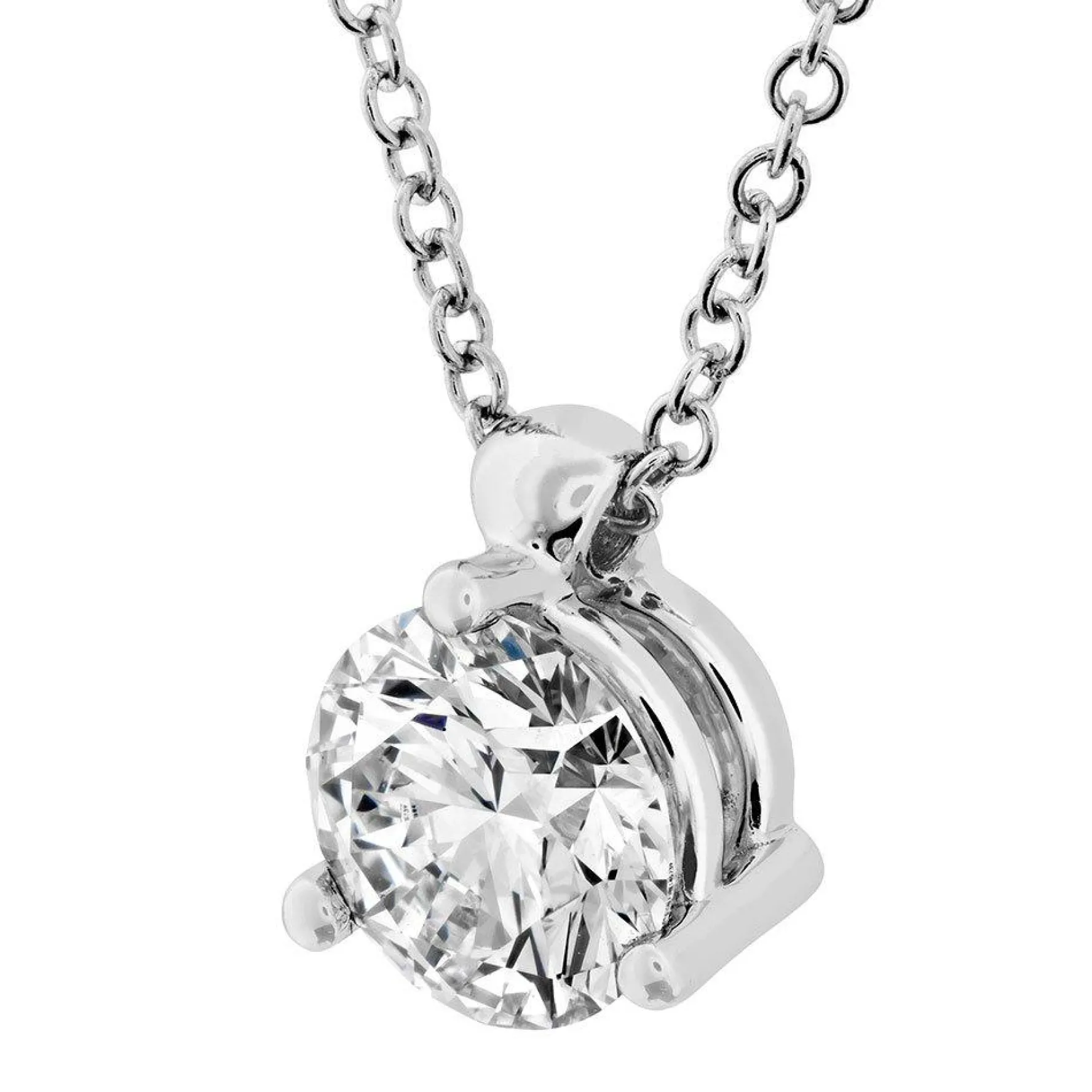 Hearts On Fire 18ct White Gold Diamond Pendant