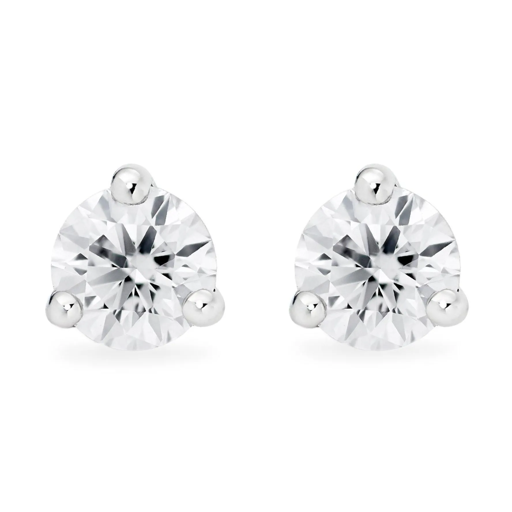 Hearts On Fire 18ct White Gold Diamond Earrings