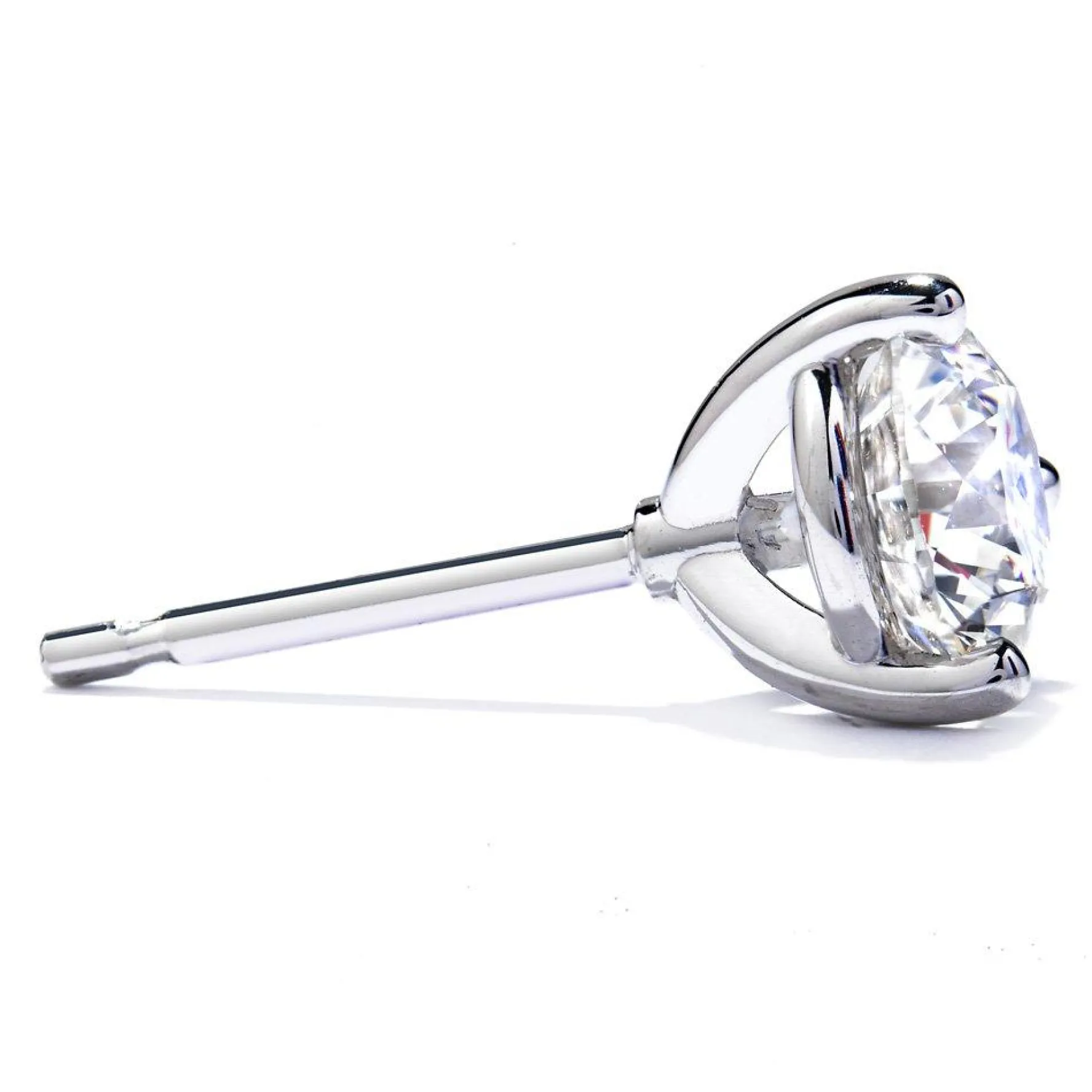 Hearts On Fire 18ct White Gold Diamond Earrings