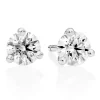 Hearts On Fire 18ct White Gold Diamond Earrings