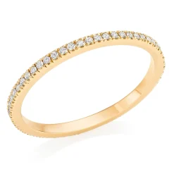Hearts On Fire 18ct Yellow Gold Diamond Eternity Ring
