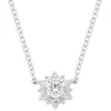 Hearts On Fire Delight 18ct White Gold Diamond Halo Pendant