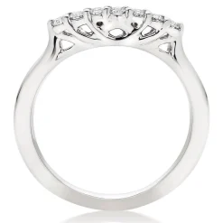 Hearts On Fire Felicity Platinum Diamond Shaped Eternity Ring