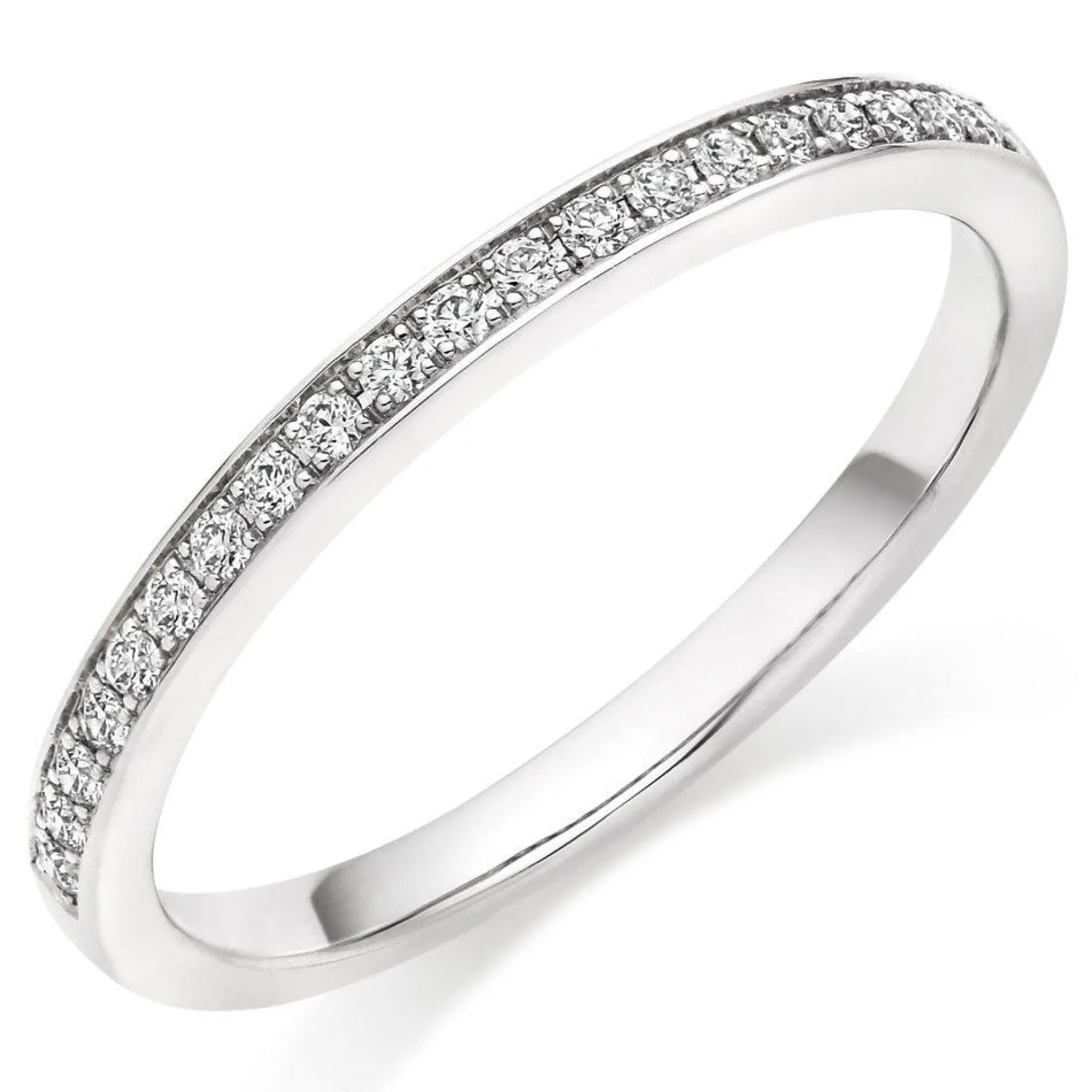 Hearts On Fire Illustrious Platinum Diamond Wedding Ring