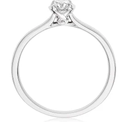 Hearts On Fire Juliette Platinum Diamond Solitaire Ring
