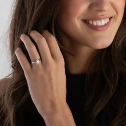 Hearts On Fire Platinum Diamond Solitaire Ring