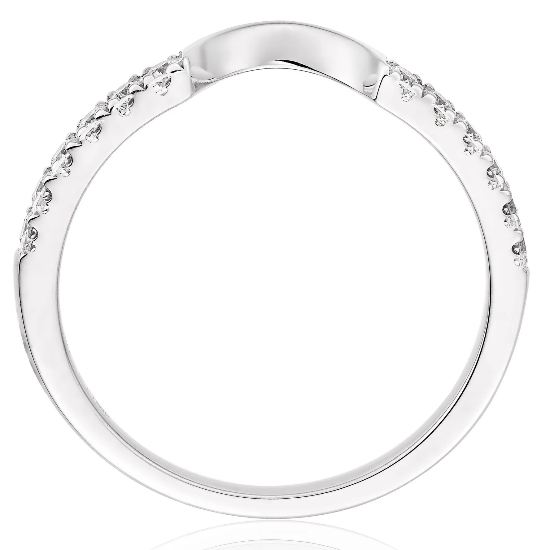 Hearts On Fire Platinum Diamond Delight Ladies Wedding Ring