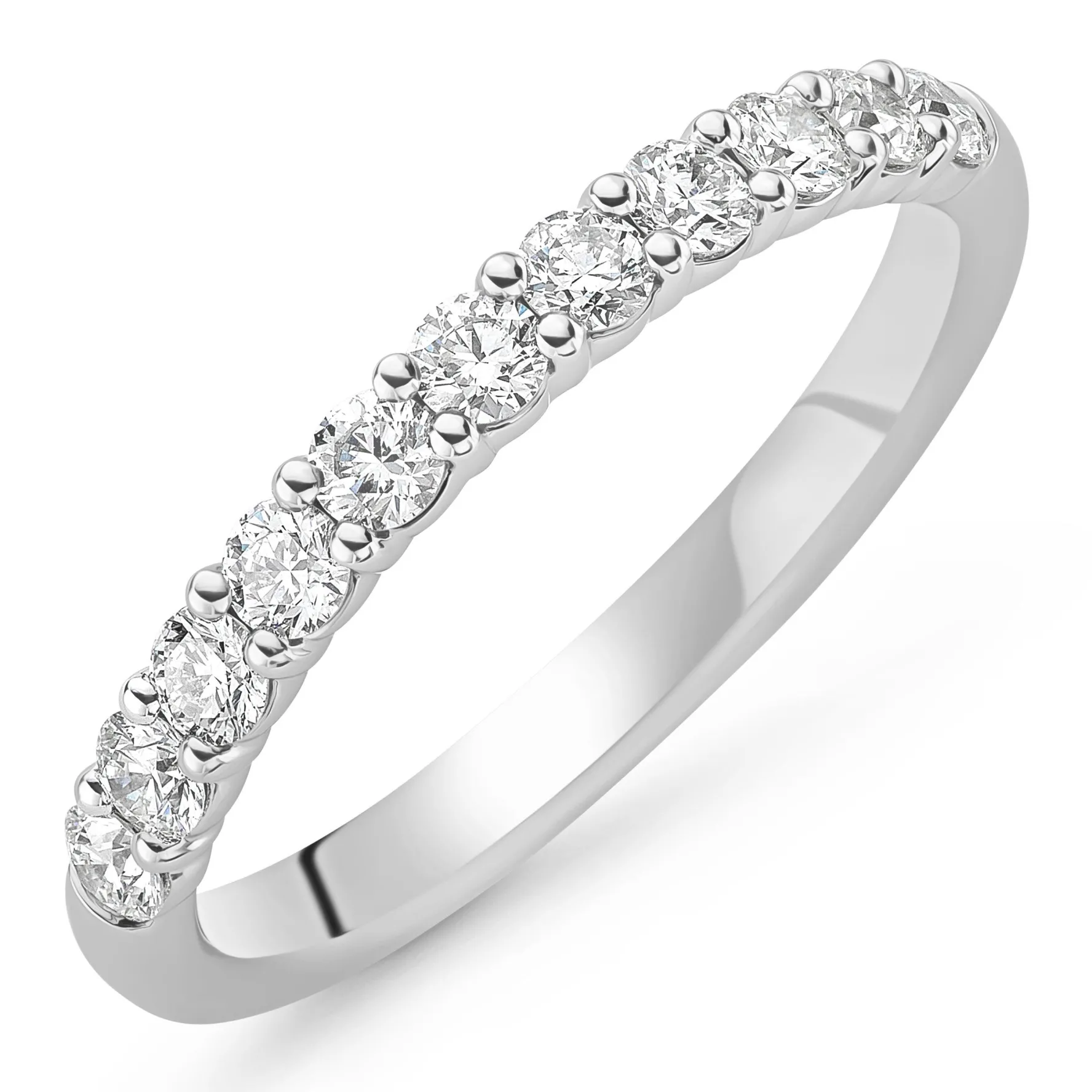 Hearts On Fire Platinum Diamond 2.3mm Wedding Ring