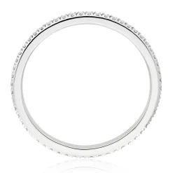 Hearts On Fire Platinum Diamond Eternity Ring