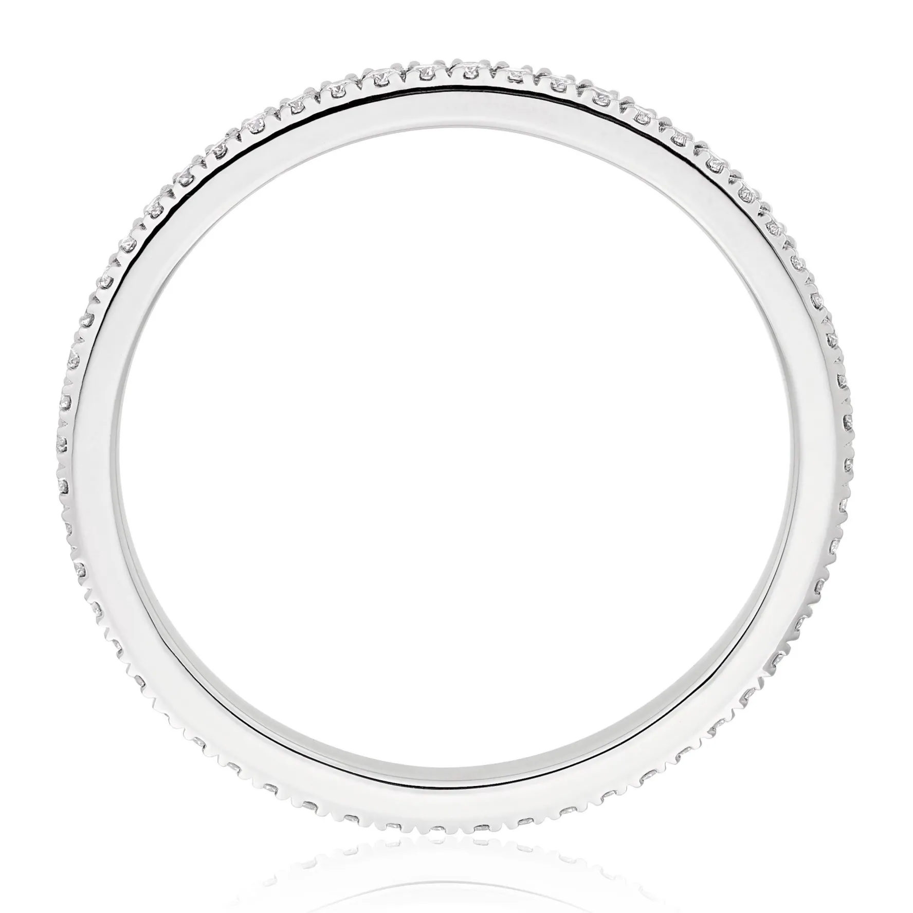 Hearts On Fire Platinum Diamond Eternity Ring