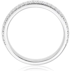 Hearts On Fire Vela Platinum Diamond Eternity Wedding Ring