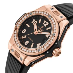 Hublot Big Bang One-Click 18ct King Gold Diamonds 33mm Automatic Watch