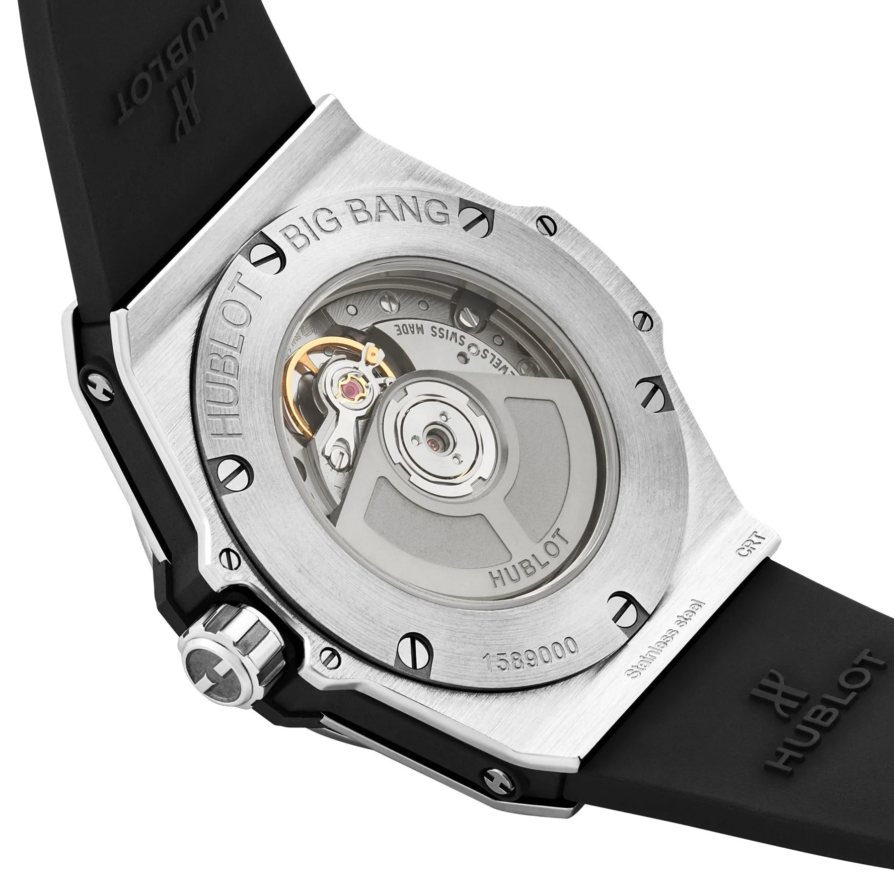Hublot Big Bang One-Click Steel Diamonds 33mm Automatic Ladies Watch