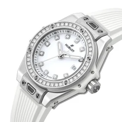 Hublot Big Bang One-Click Steel White Diamonds 33mm Automatic Ladies Watch