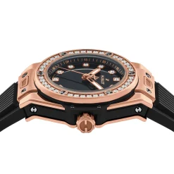 Hublot Big Bang One-Click 18ct King Gold Diamonds 33mm Automatic Ladies Watch