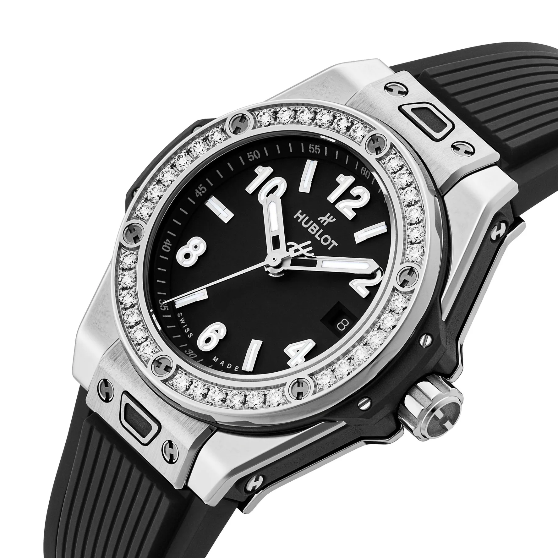 Hublot Big Bang One-Click Steel Diamonds 33mm Automatic Watch