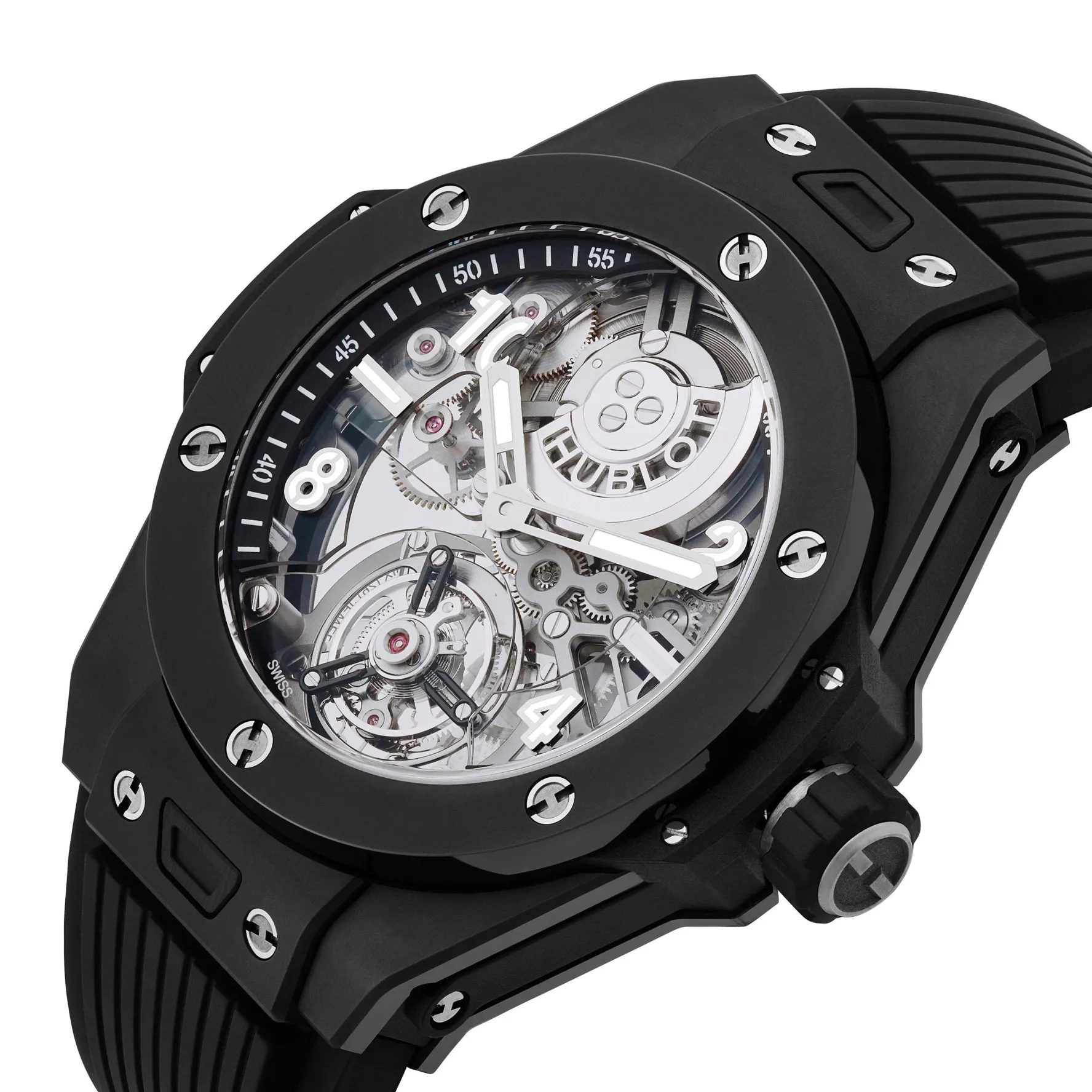 Hublot Big Bang Tourbillon Automatic Black Magic 45mm Watch
