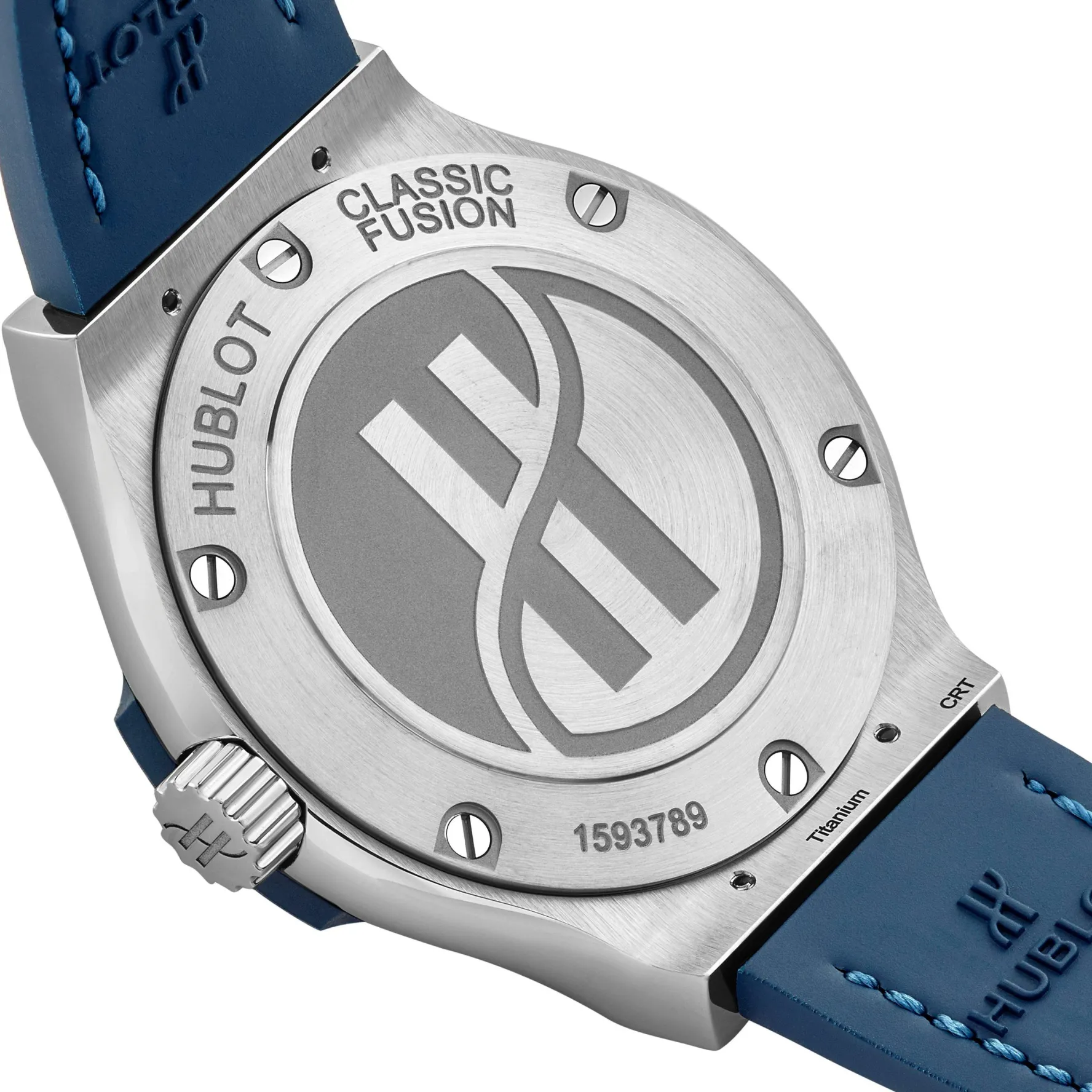 Hublot Classic Fusion 33mm Titanium Diamond Ladies Watch