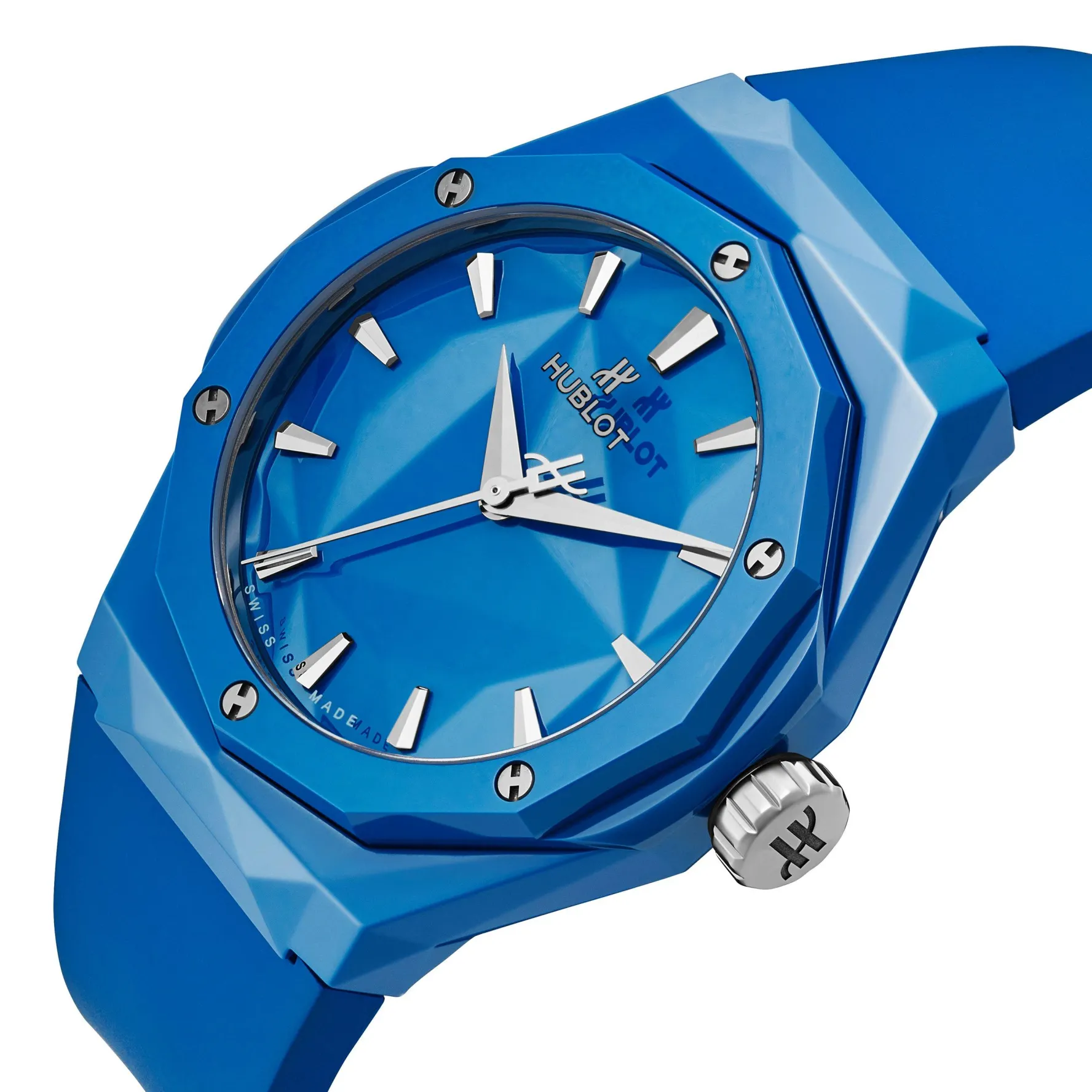 Hublot Classic Fusion Orlinski Blue Ceramic 40mm Automatic Watch