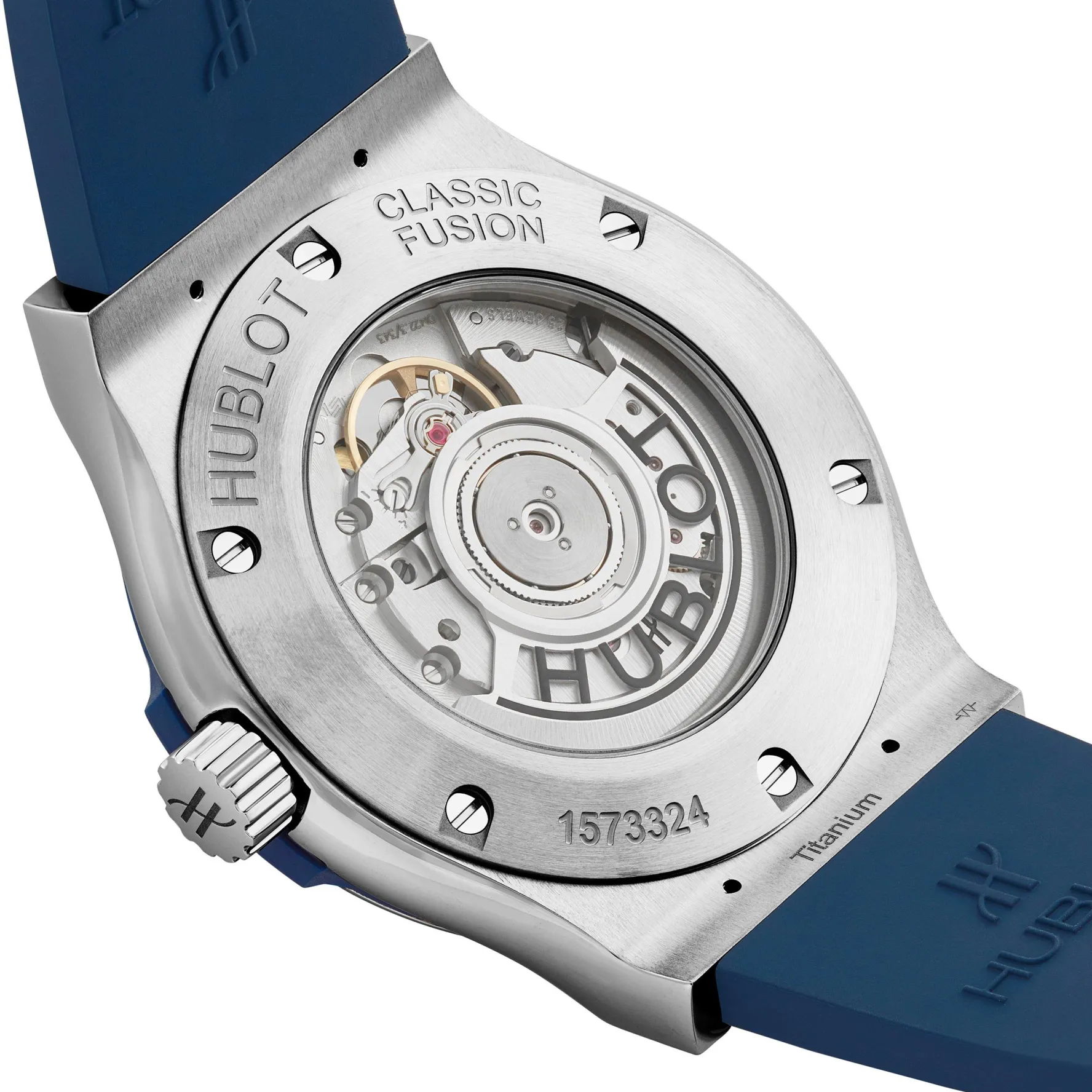 Hublot Classic Fusion Titanium Blue 42mm Automatic Watch
