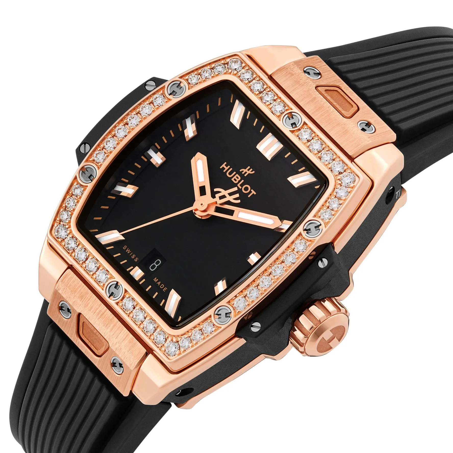Hublot Spirit of Big Bang 18ct King Gold Diamonds 32mm Automatic Ladies Watch