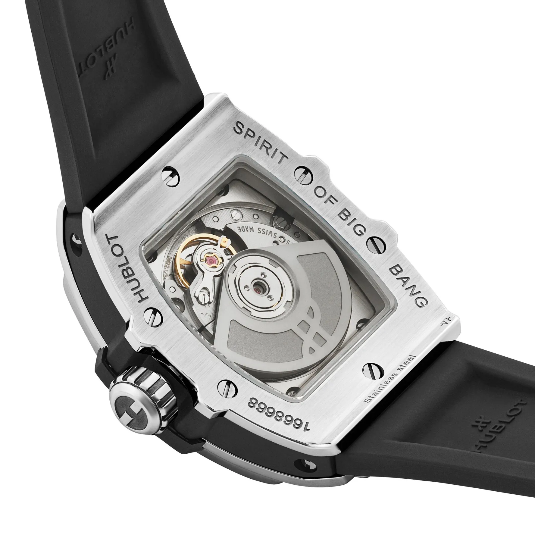 Hublot Spirit of Big Bang Steel Diamonds 32mm Automatic Ladies Watch