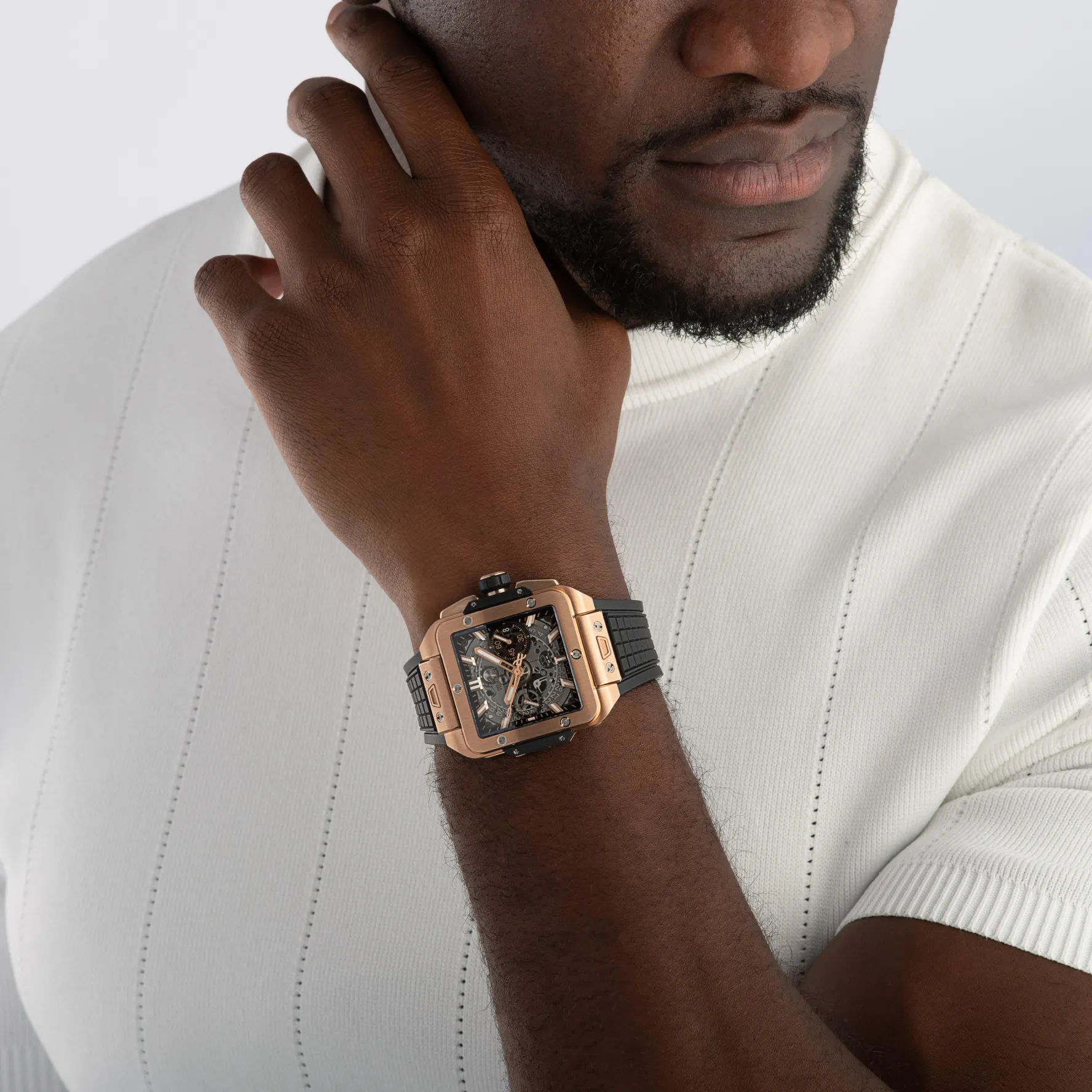 Hublot Square Bang Unico 18ct King Gold 42mm Chronograph Automatic Men’s Watch