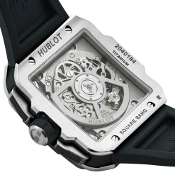 Hublot Square Bang Unico Titanium Diamonds 42mm Chronograph Automatic Watch