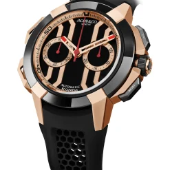 Jacob & Co. Epic X Chrono 44mm 18K Rose Gold Titanium Chronograph Automatic Watch
