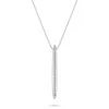 Lauren Ralph Lauren Silver Crystal Necklace
